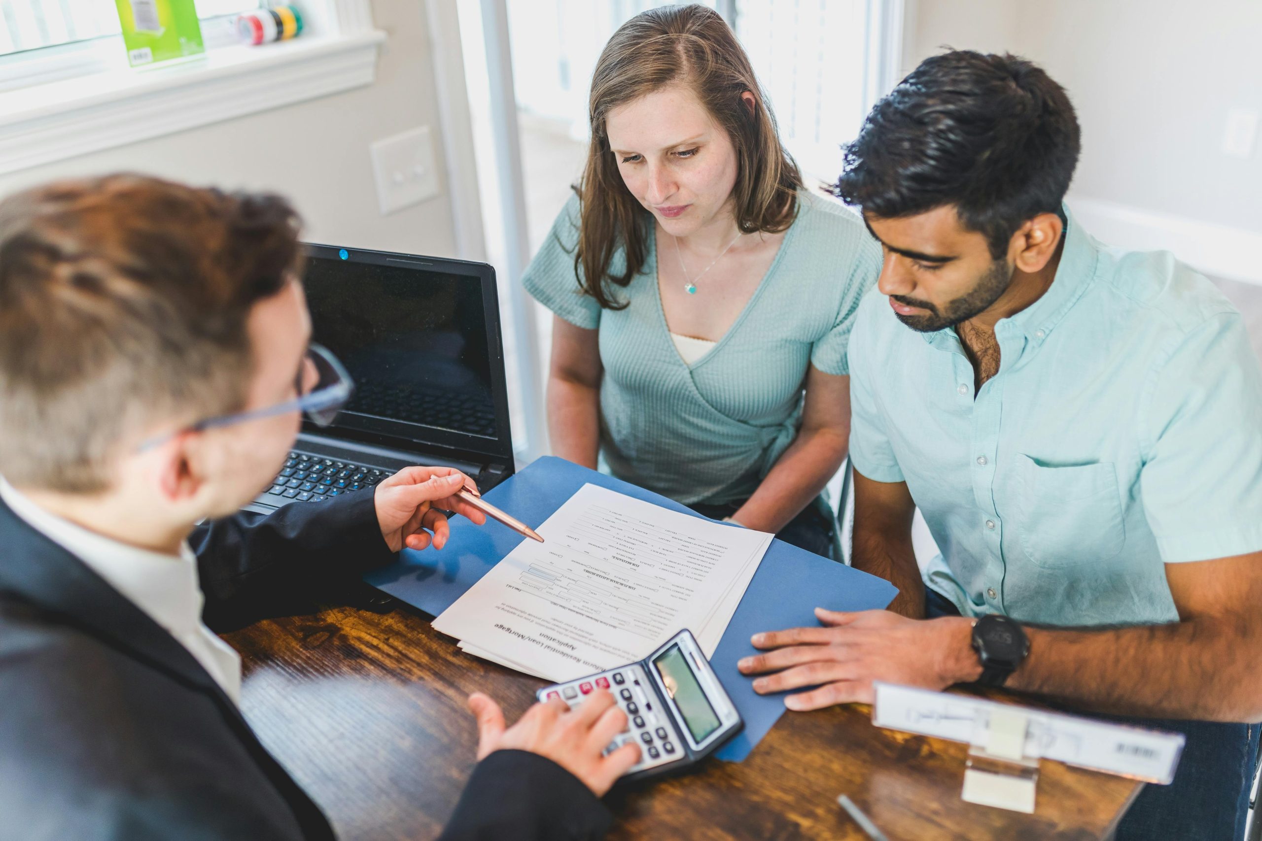 Youth discussing finance